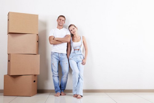 Removals van service in Uxbridge for local house moves