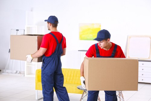 Removal team planning a home move in Uxbridge with local access considerations