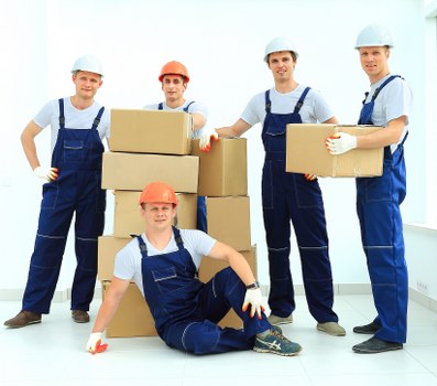 Removal team planning a house move in Uxbridge