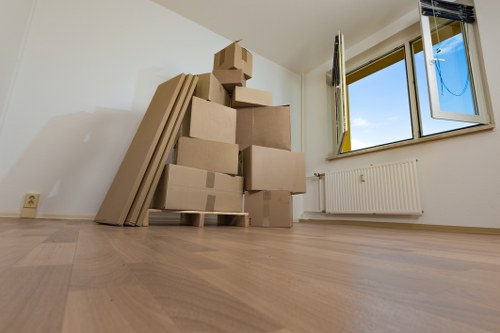 Uxbridge moving truck used for residential relocations