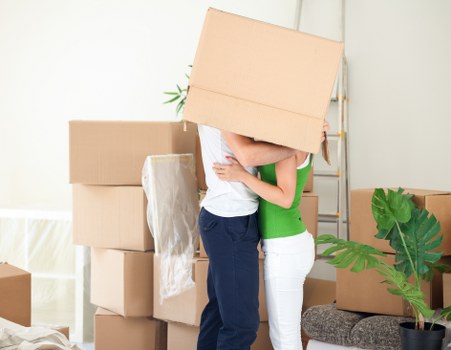 Commercial moving van service for office relocation in Uxbridge